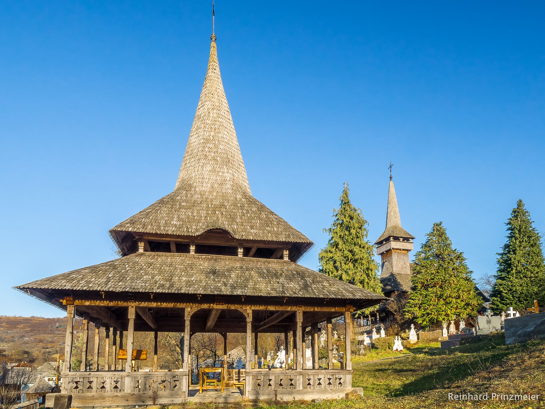 Wooden church Paraschiva, Romania
