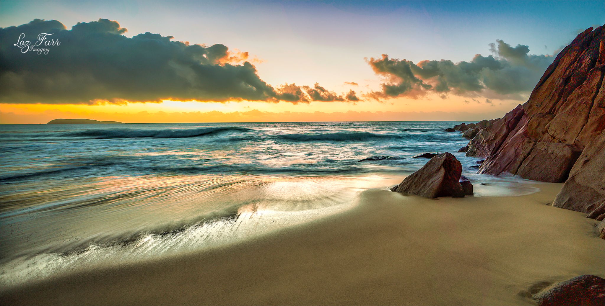 Zenith beach South end, Mt Tomaree, Australia