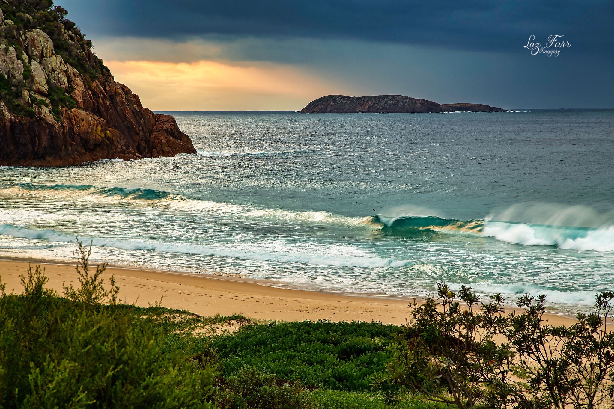 Zenith Beach, Tomaree Mountain, Shoal Bay, NSW, Australia