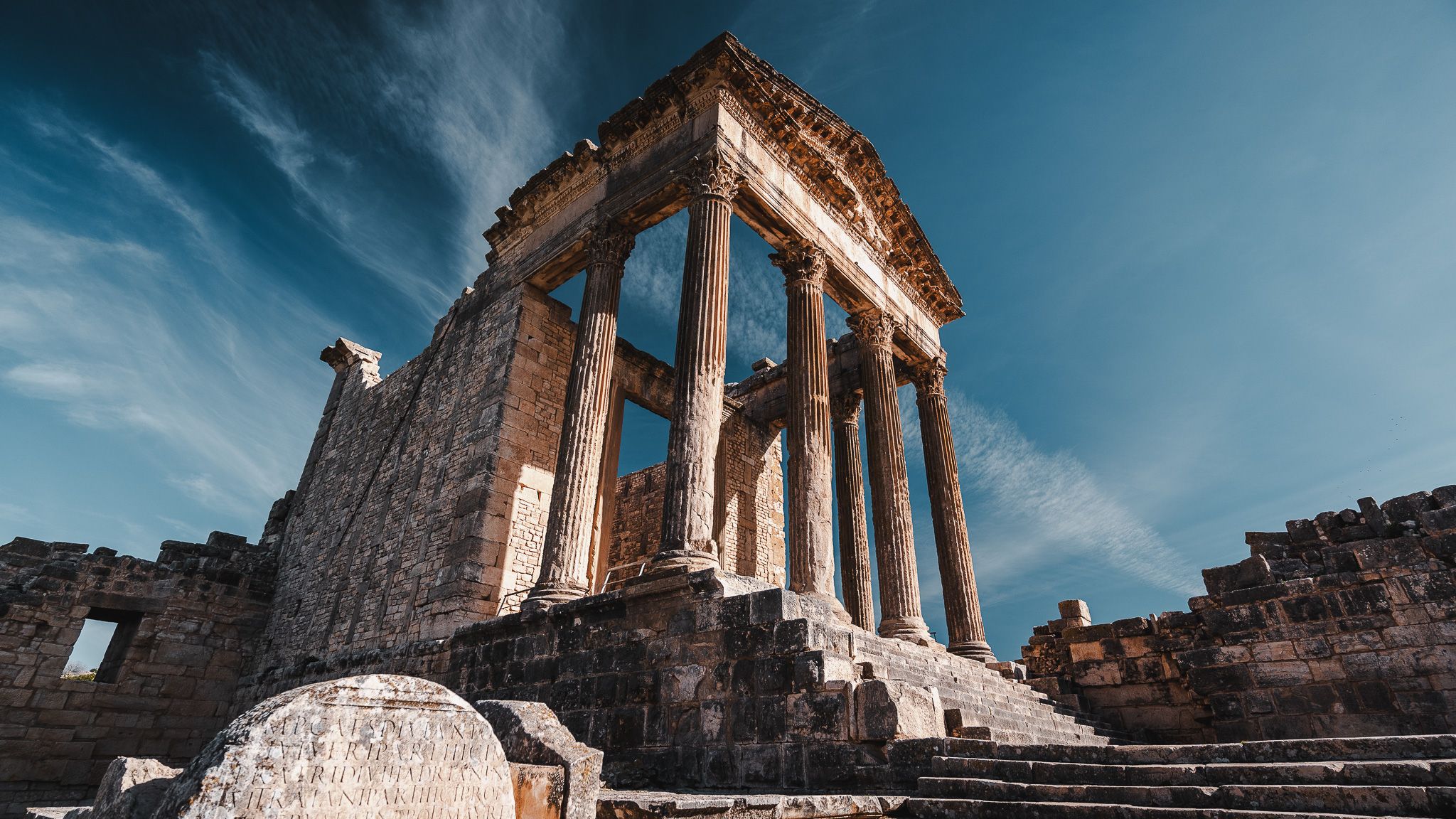 Ancient Site Of Thugga, Tunisia, Tunisia