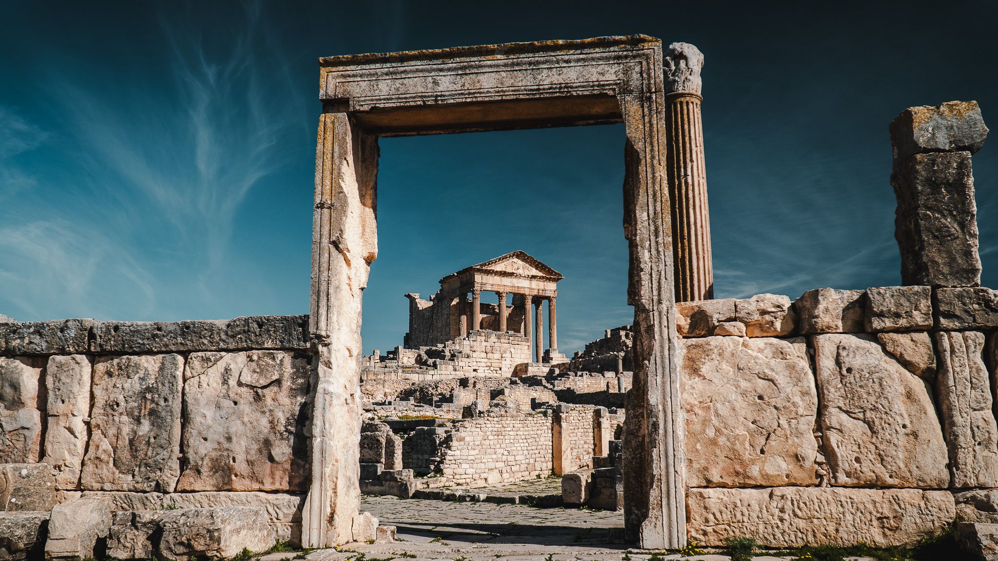 Ancient Site Of Thugga, Tunisia, Tunisia