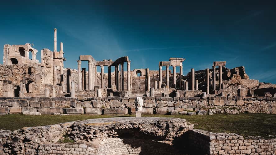 Ancient Site Of Thugga, Tunisia