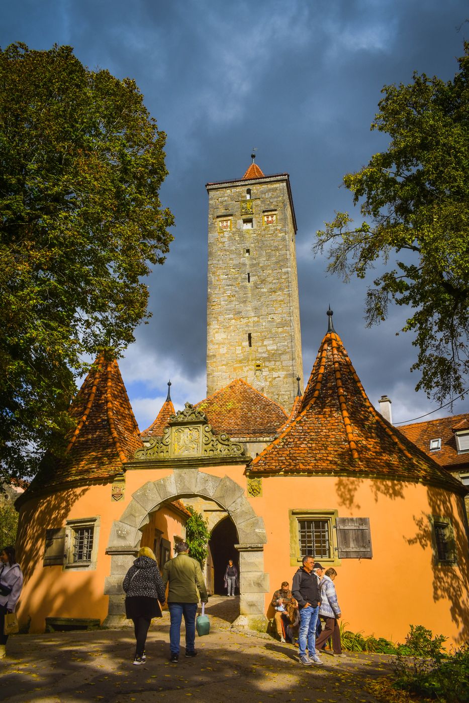 Rothenburg ob der Tauber, Castle Gate, Germany