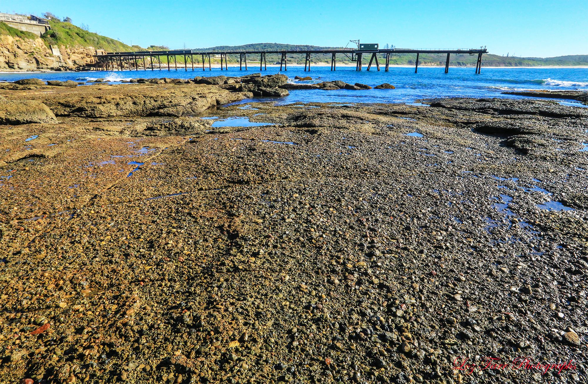 Catherine Hill Bay jetty sunrise New South Wales, Australia