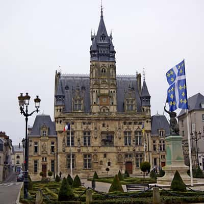 Compiegne Hotel de ville, France