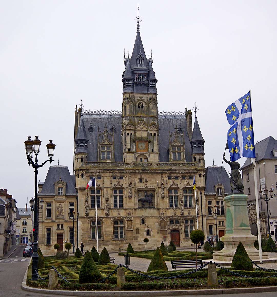 Compiegne Hotel de ville, France