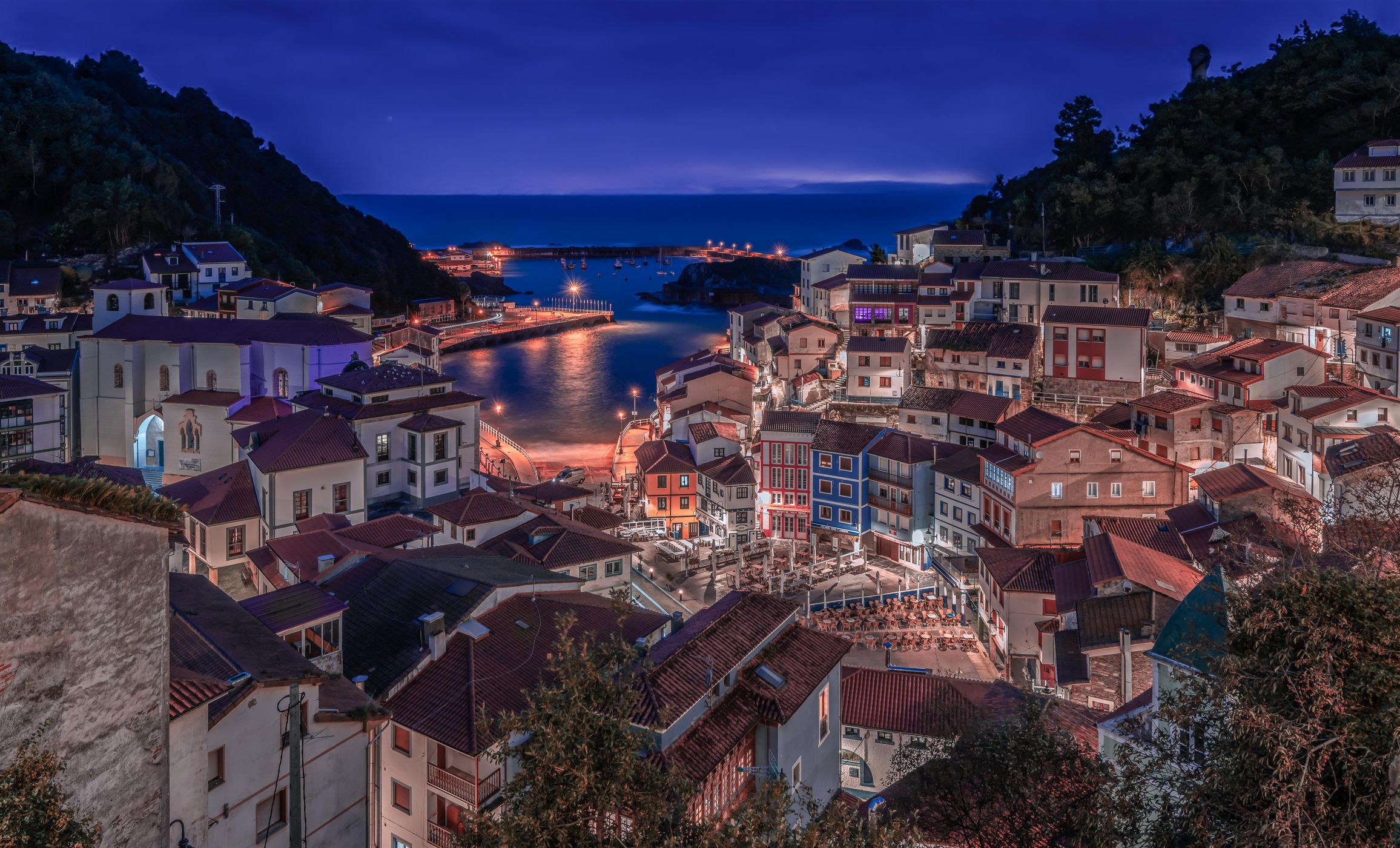 Cudillero Panorama, Spain