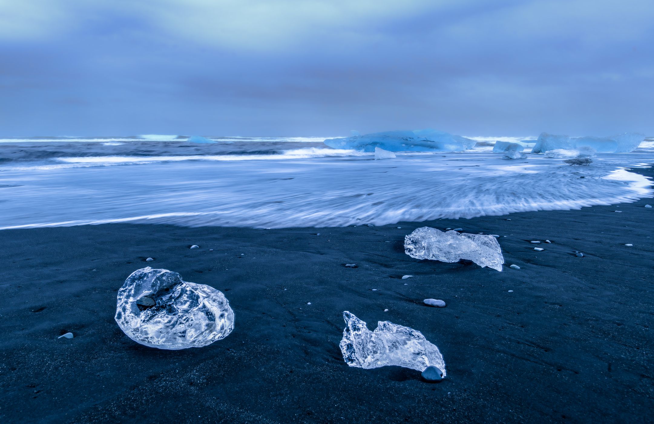 diamond beach, Iceland