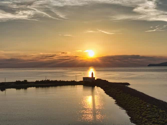 Faro di Punta Lingua, Salina, Aeolian Islands, Sicily
