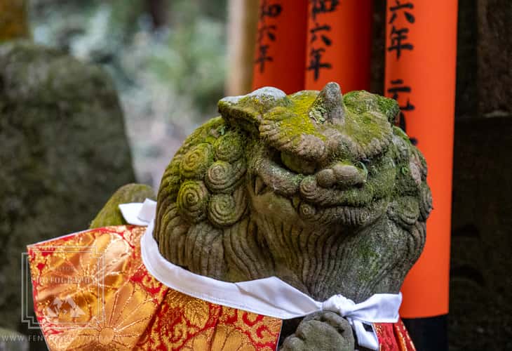 Fushimi Inari Shrine Lion-Dog