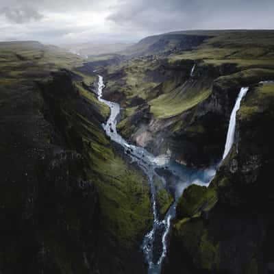 Haifoss Waterfall, Iceland