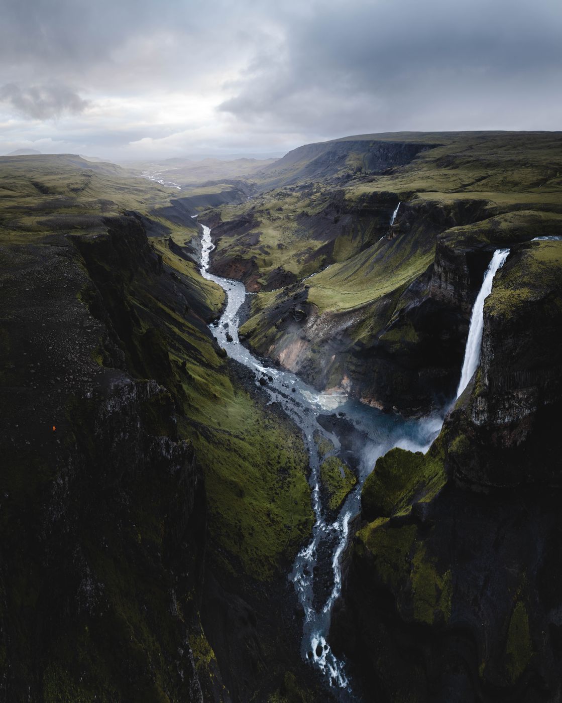 Haifoss Waterfall, Iceland