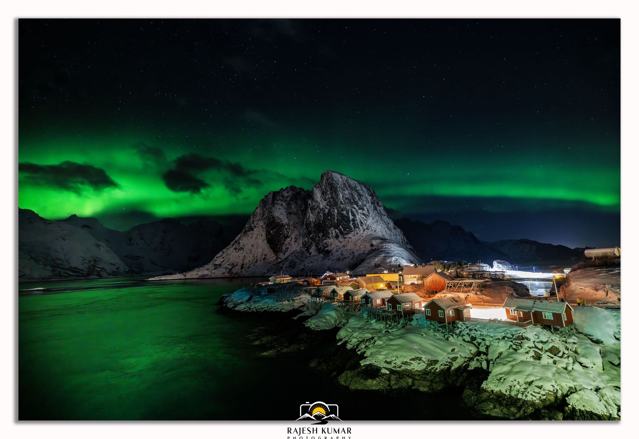 Hamnøy, classic view, Lofoten, Norway