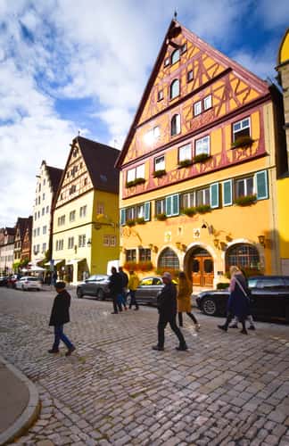 Herrengasse in Rothenburg ob der Tauber