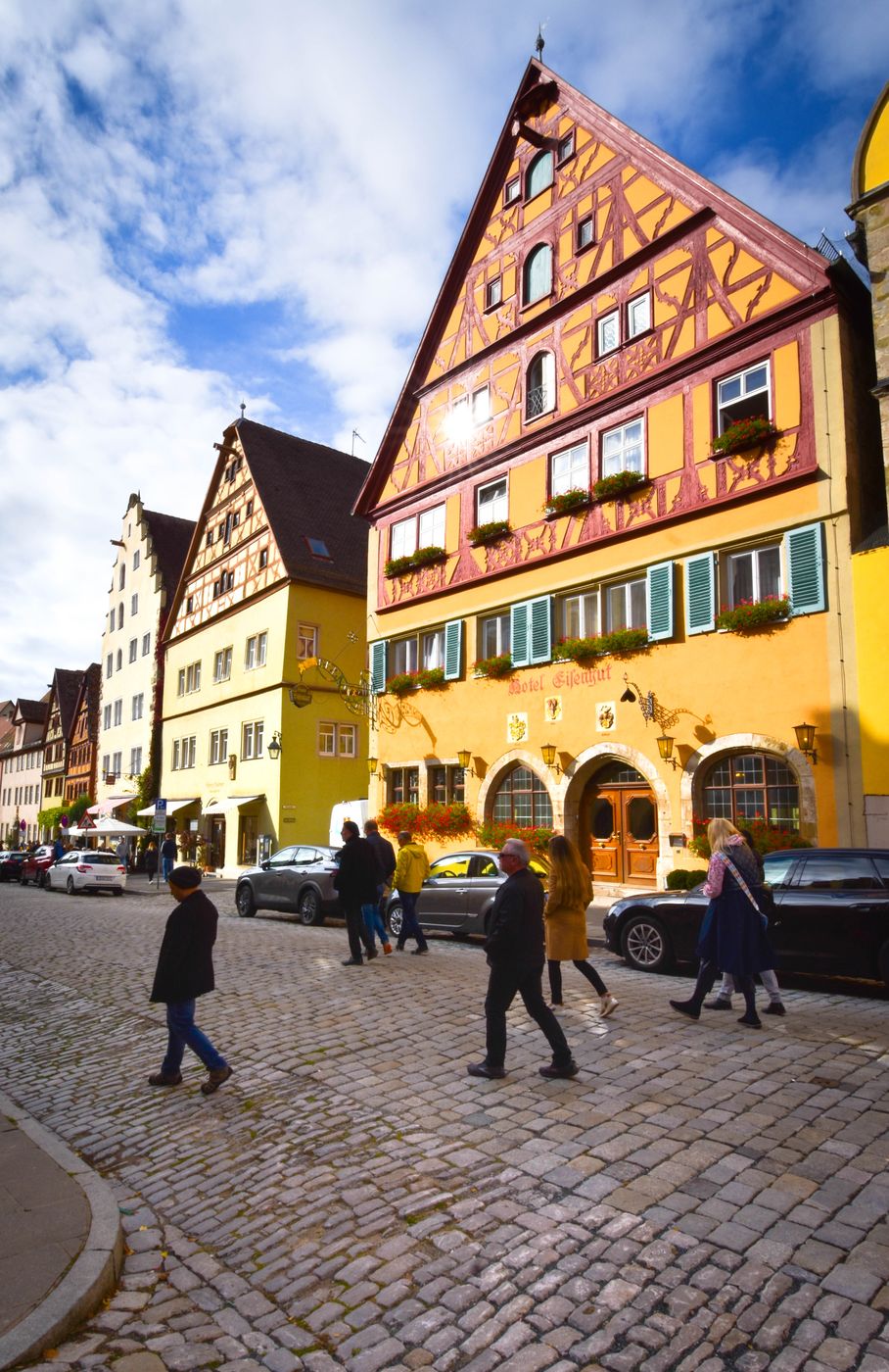 Herrengasse in Rothenburg ob der Tauber, Germany