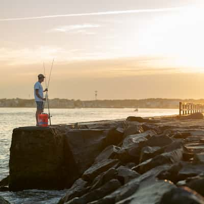 Inlet Jetty, USA