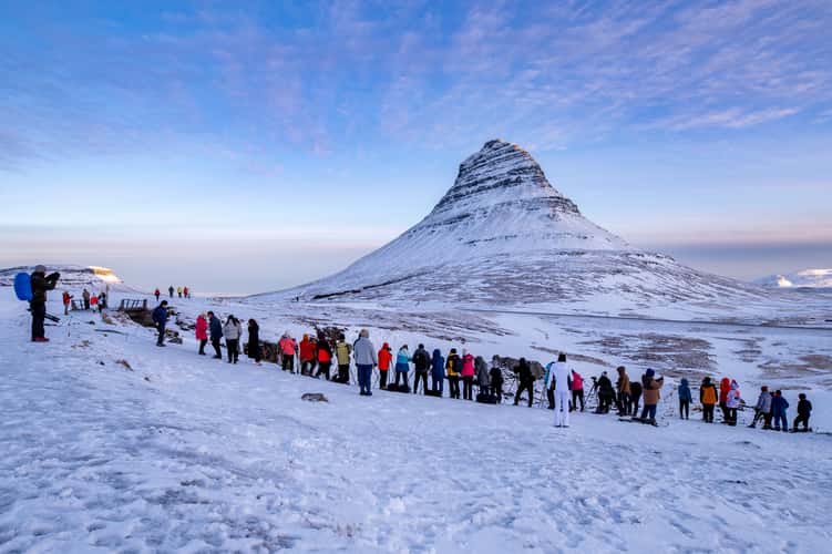 Kirkjufell from a few meters back
