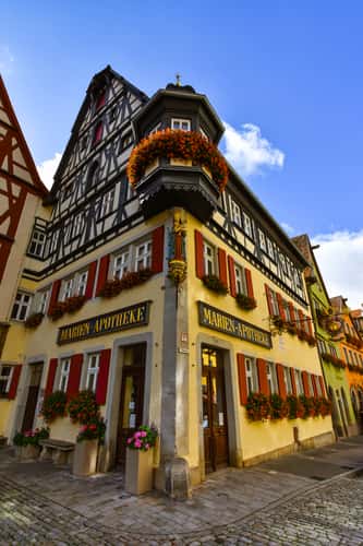 Market square in Rothenburg