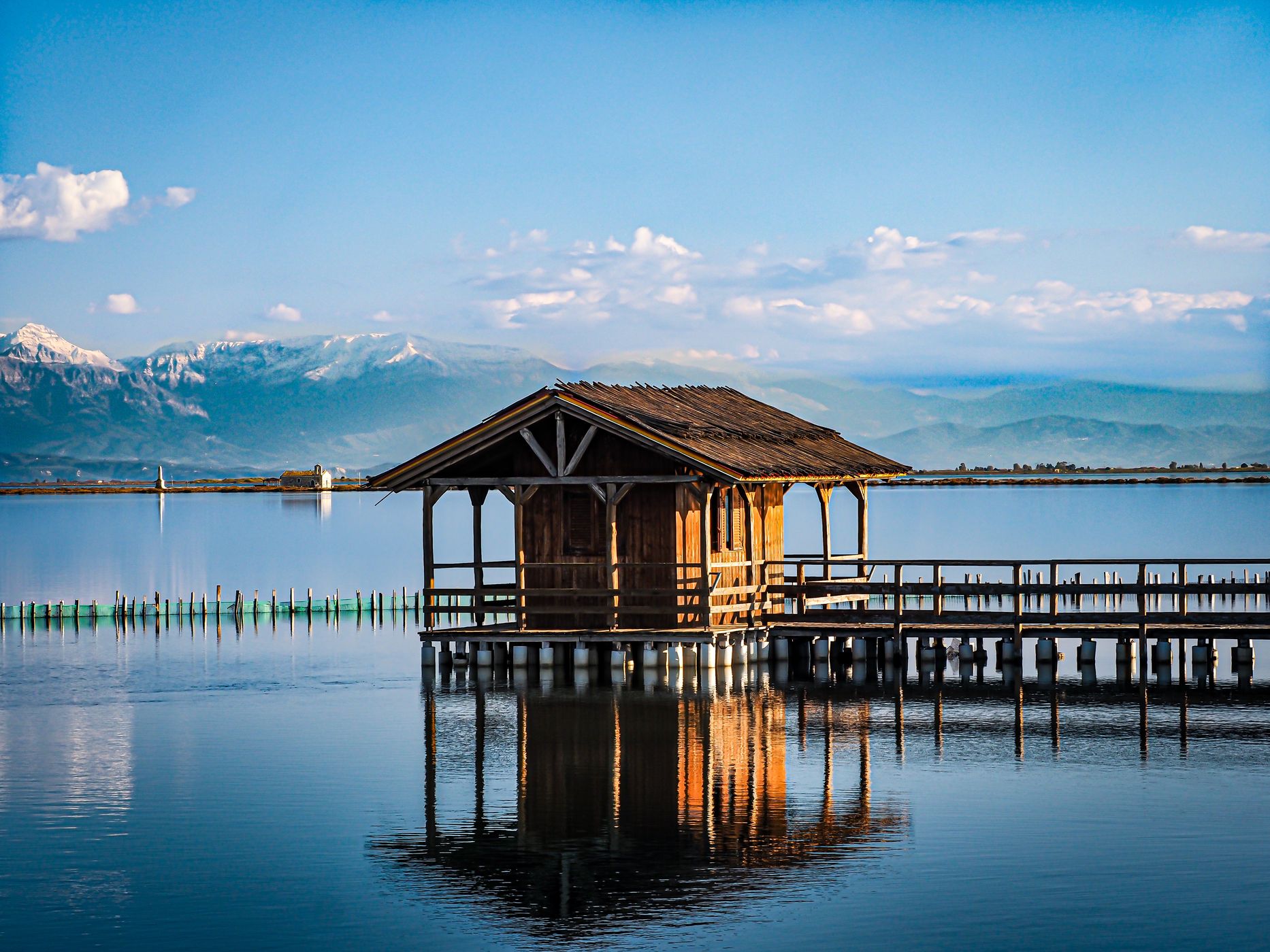 Messologgiou stilt house, Greece