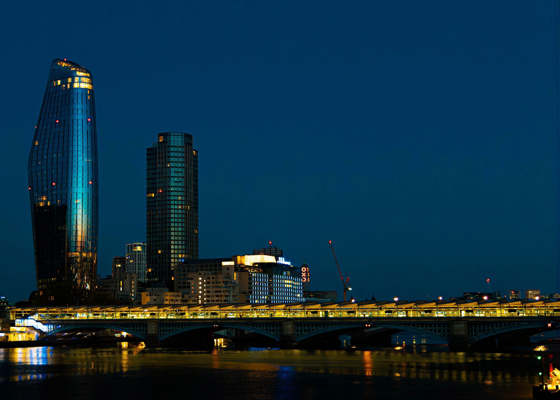 View from Millennium Bridge, United Kingdom