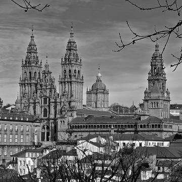 Mirador de Santiago de Compostela, Spain