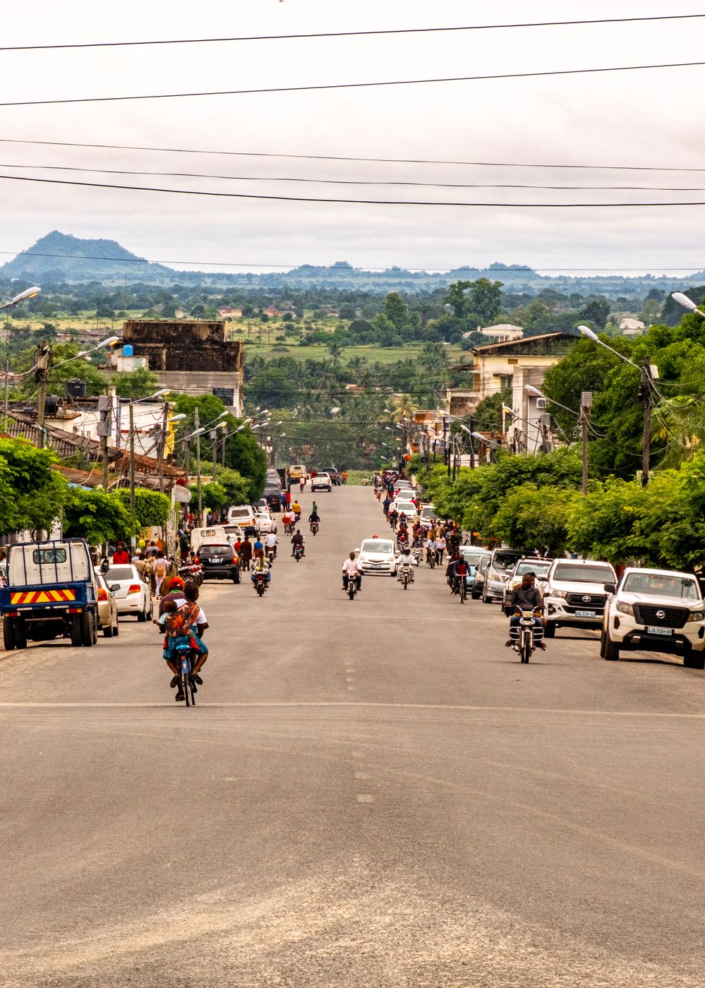 Mocuba Main Street, Mozambique