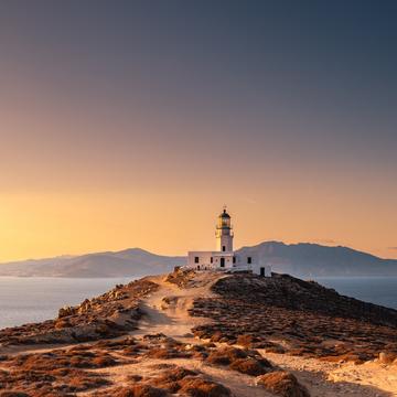 Armenistis Lighthouse, Mykonos, Greece, Greece