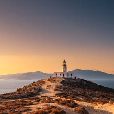 Armenistis Lighthouse, Mykonos, Greece