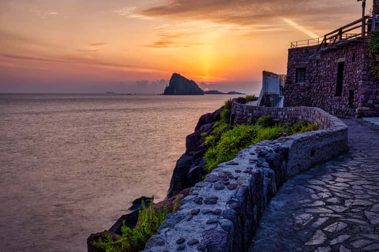 Panarea Dattilo Island Sunrise
