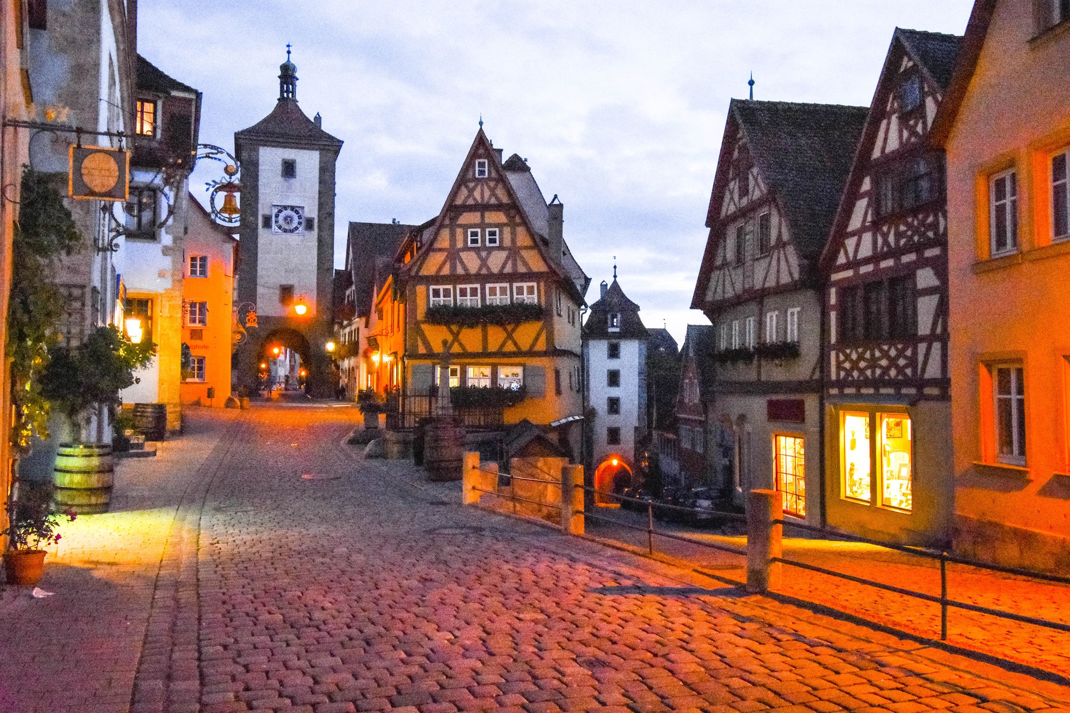 Plönlein, Rothenburg ob der Tauber, Germany