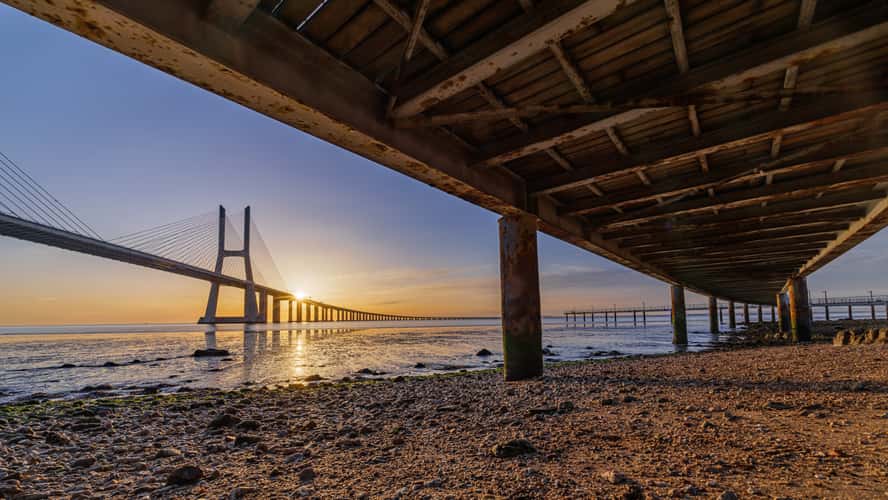 Vasco da Gama Bridge, Lisbon