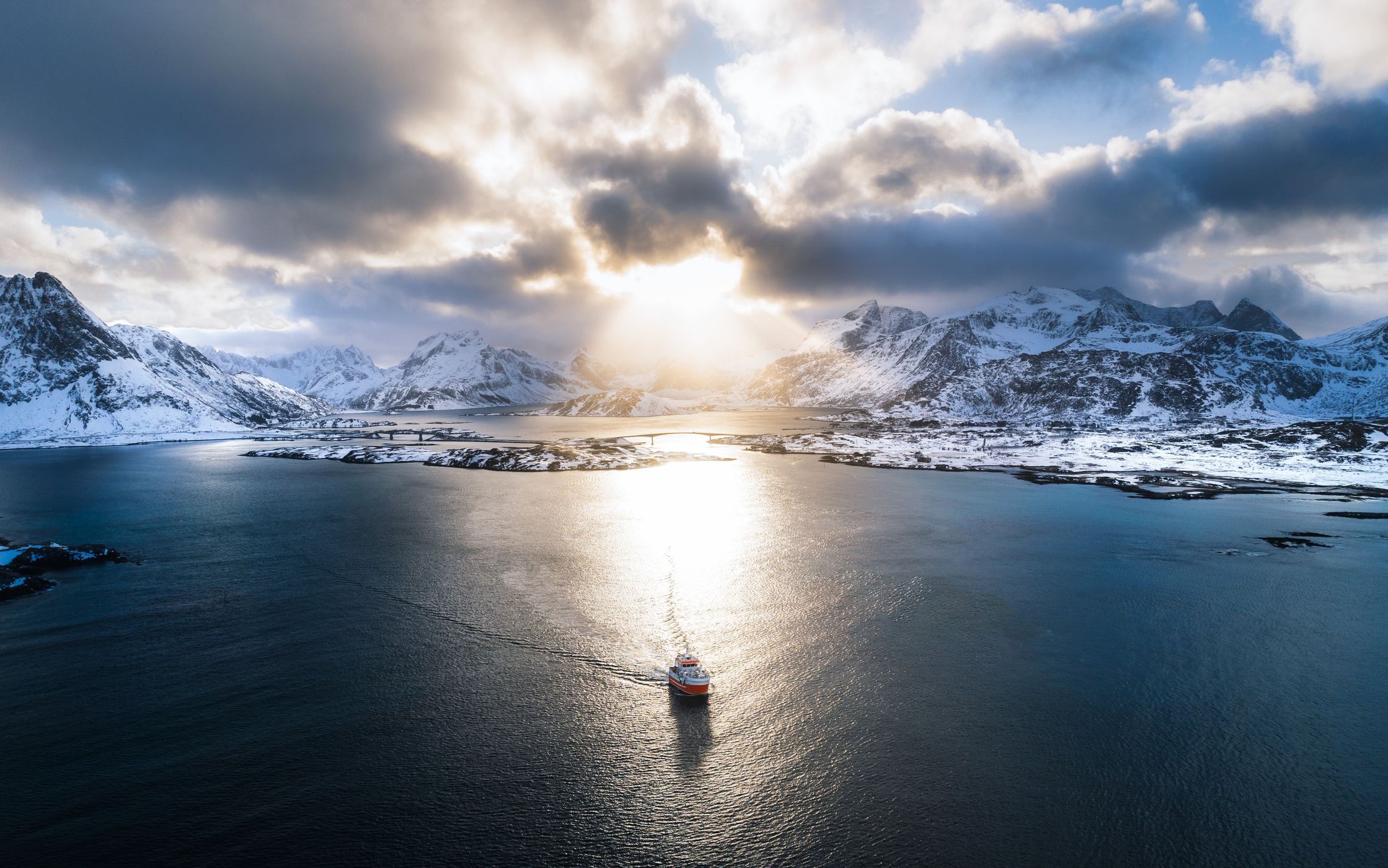Ramberg Fjord, Lofoten, Norway