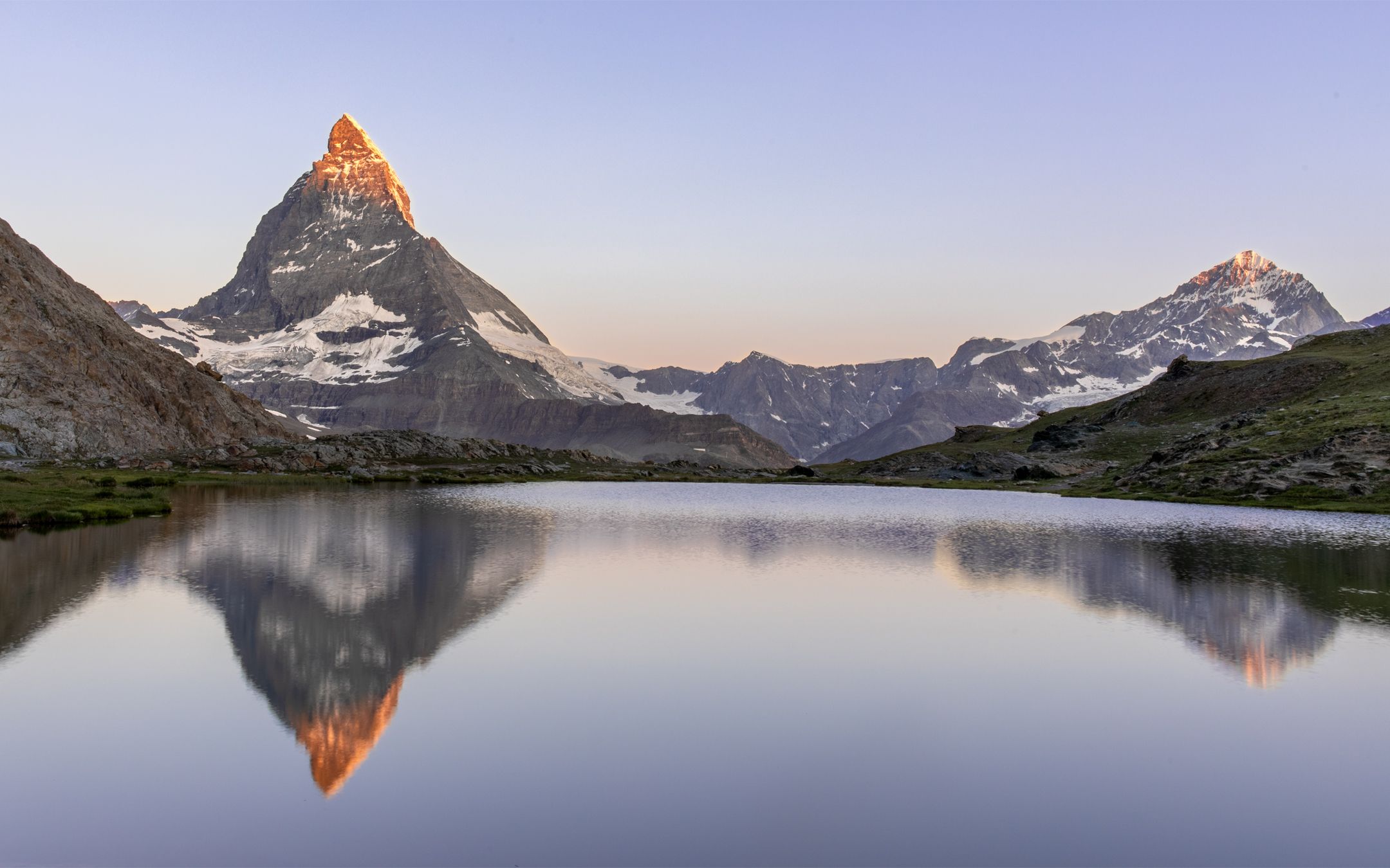 Riffelsee with Matterhorn reflection, Switzerland