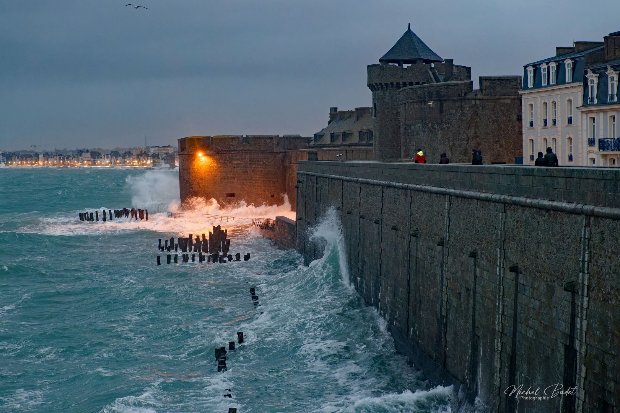 Saint-Malo (Sillon beach), France