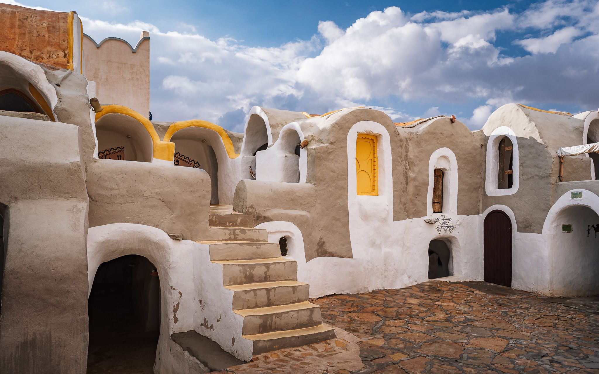 Star Wars Filmset: 'Slaves Quarters', Ksar Hadada, Tunisia, Tunisia