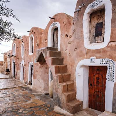 Star Wars Filmset: 'Slaves Quarters', Ksar Hadada, Tunisia, Tunisia