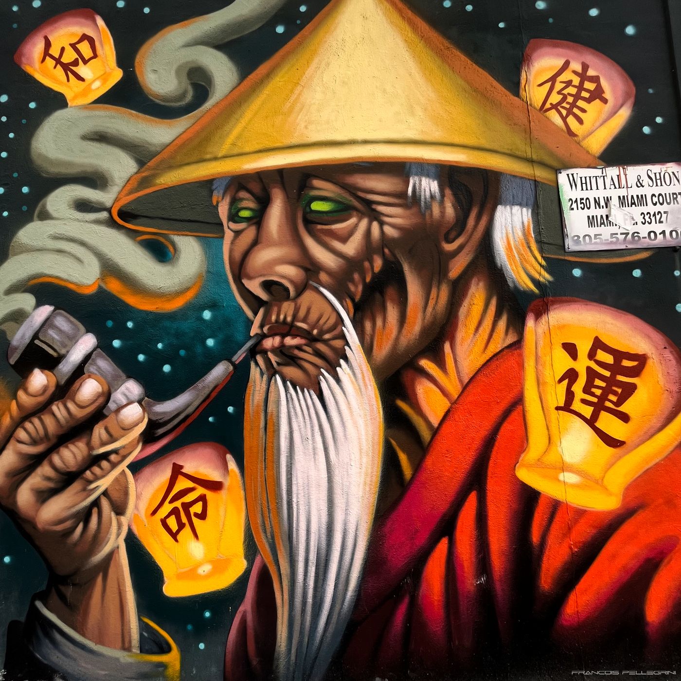 Street art in Miami Wynwood, USA