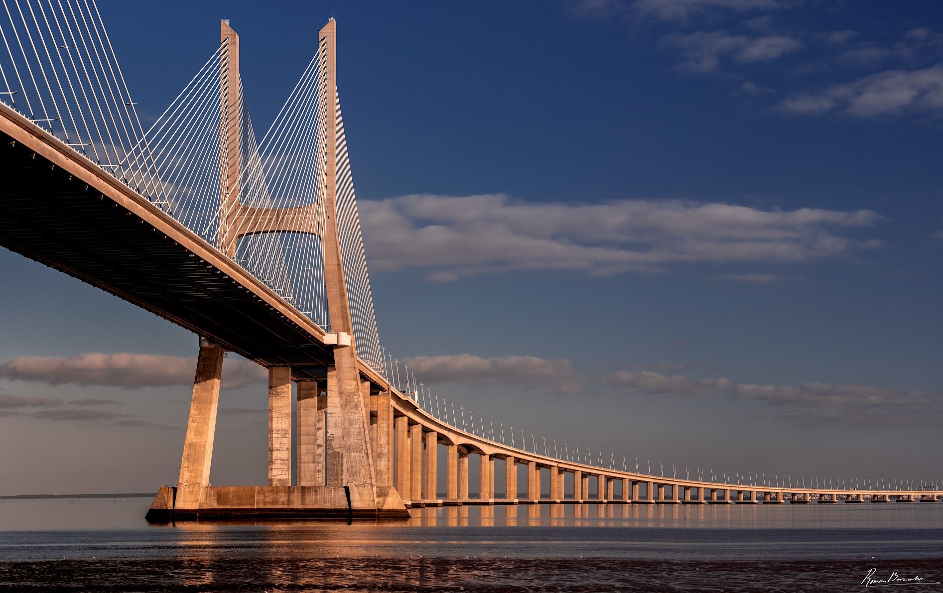 Vasco da Gama Bridge, Lisbon, Portugal