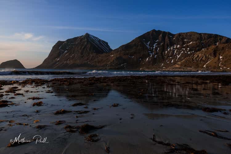 Via beach during low tide