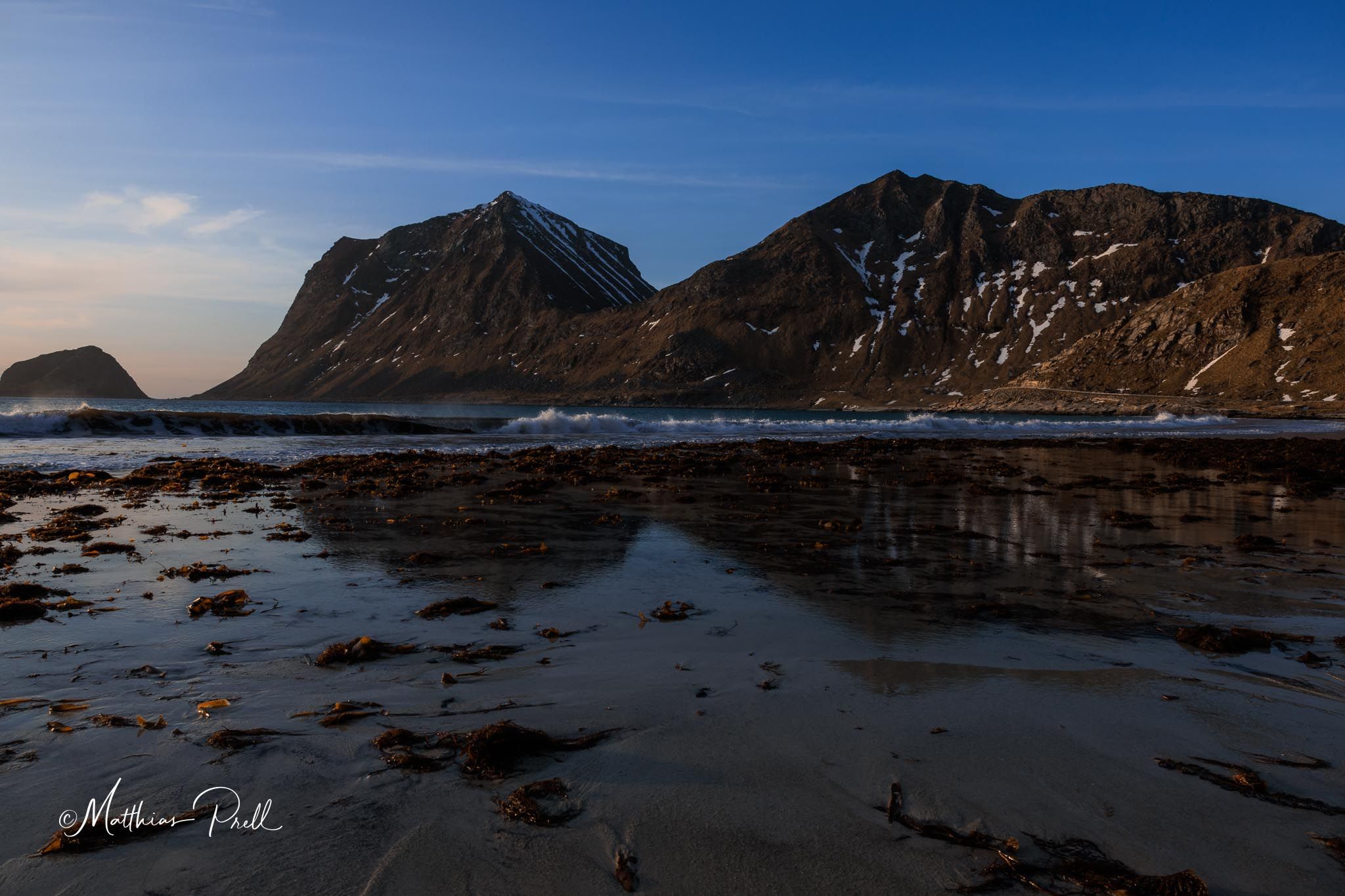 Via beach during low tide, Norway