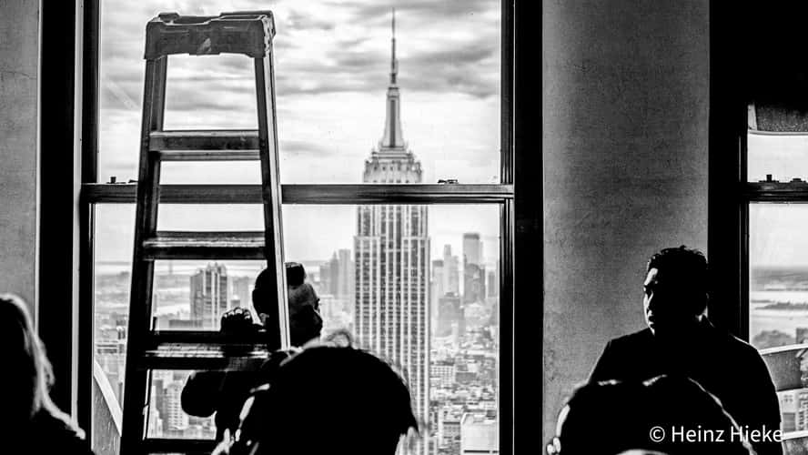 View from “Top of the Rock“, New York City