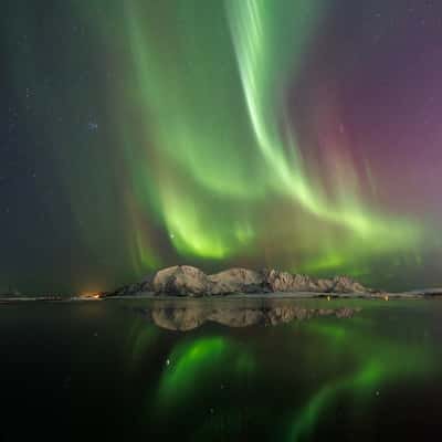 View south of Myre, Norway