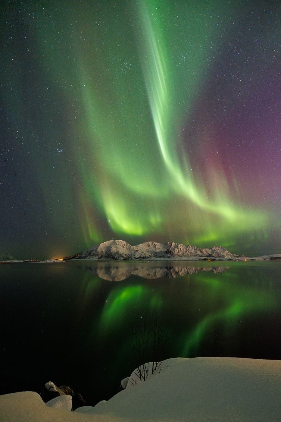 View south of Myre, Norway