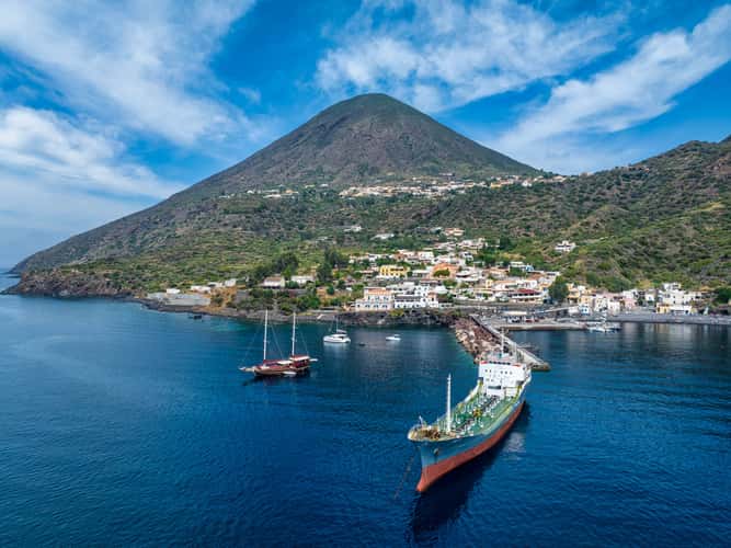 Water Tanker, Rinella, Salina, Aeolian Islands, Sicily