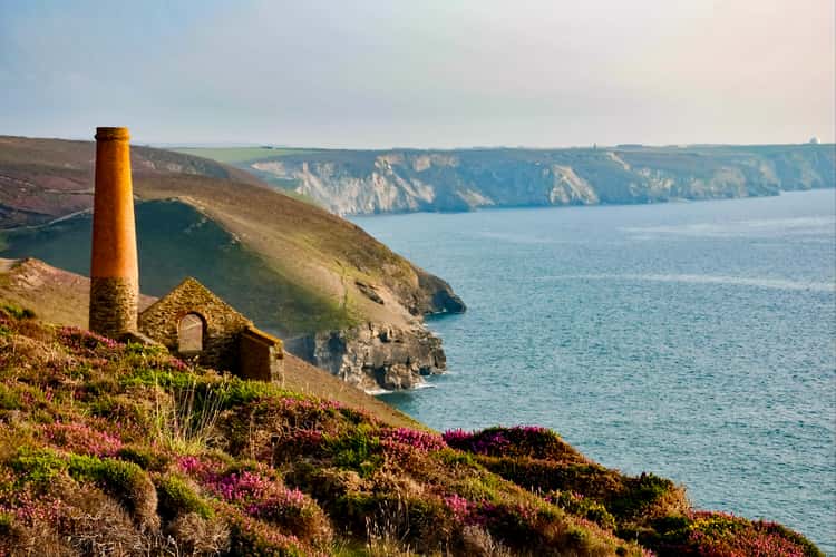 Towan Roath shaft at Wheal Coates, St. Agnes