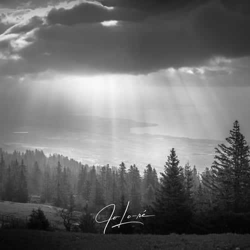 At the Summit of La Dole, Nyon, Switzerland