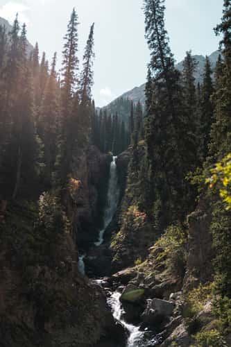 Barskoon Waterfall