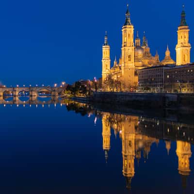 Basilica del Pilar de Zaragoza, Spain