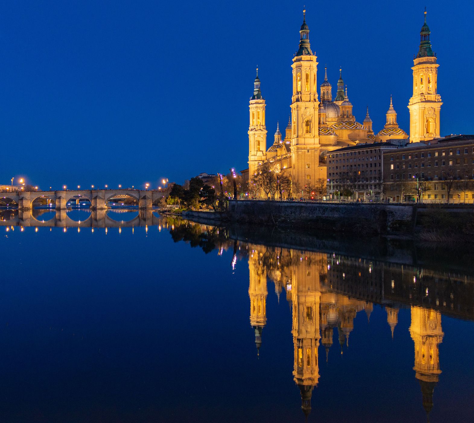 Basilica del Pilar de Zaragoza, Spain