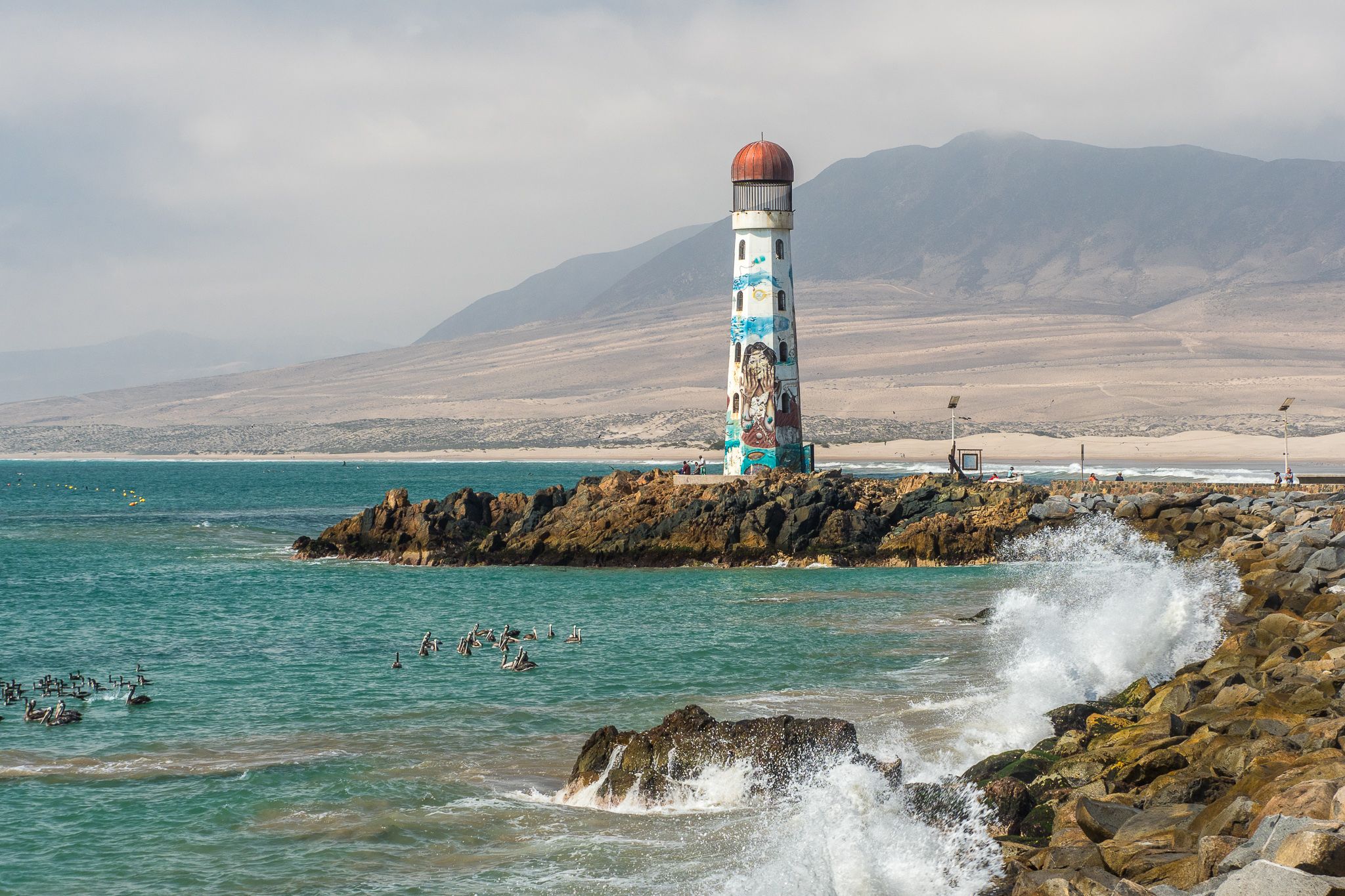 Bay at Huasco, Chile